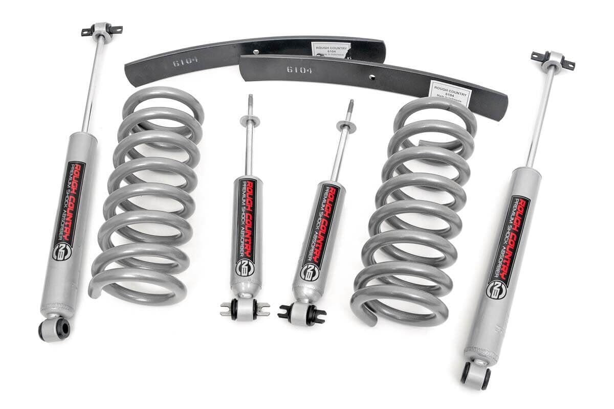 Chevrolet S10 Blazer Suspension Lift Kit - Rough Country - 2 Inch Lift - '83-'94
